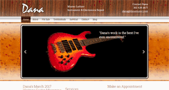 Desktop Screenshot of danamusic.com